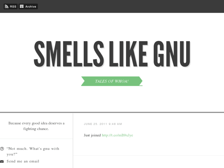 www.smellslikegnu.com