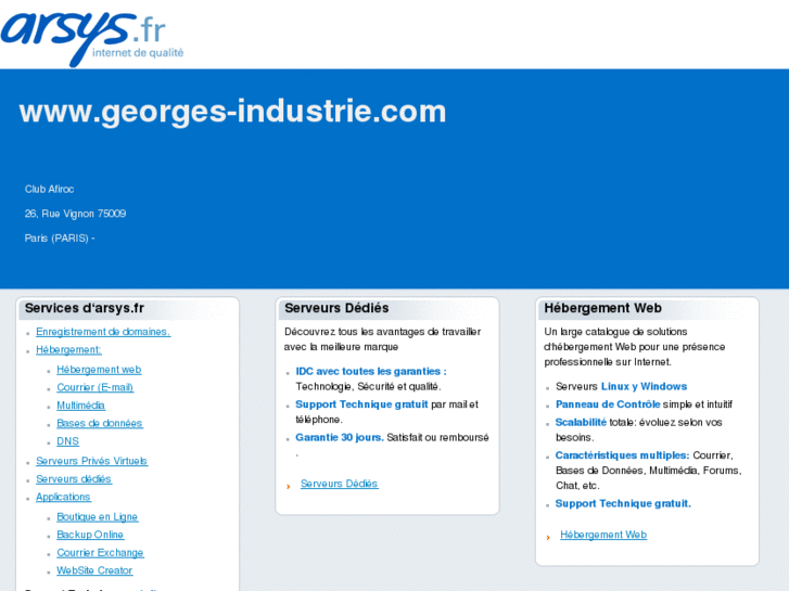 www.georges-industrie.com