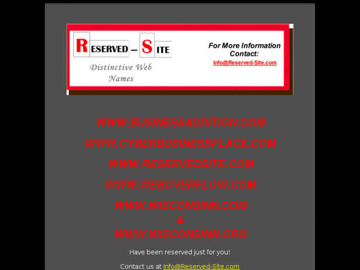 www.reserved-site.com