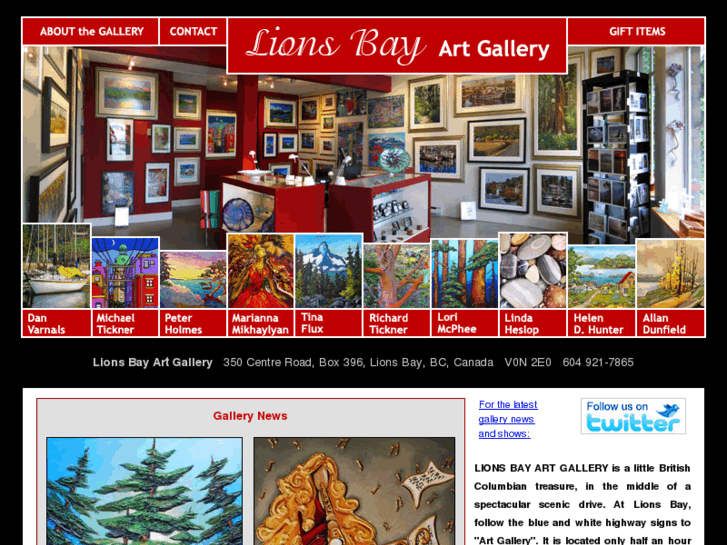 www.lionsbayartgallery.com
