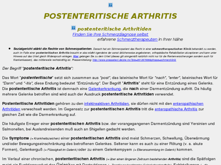 www.postenteritische-arthritis.de