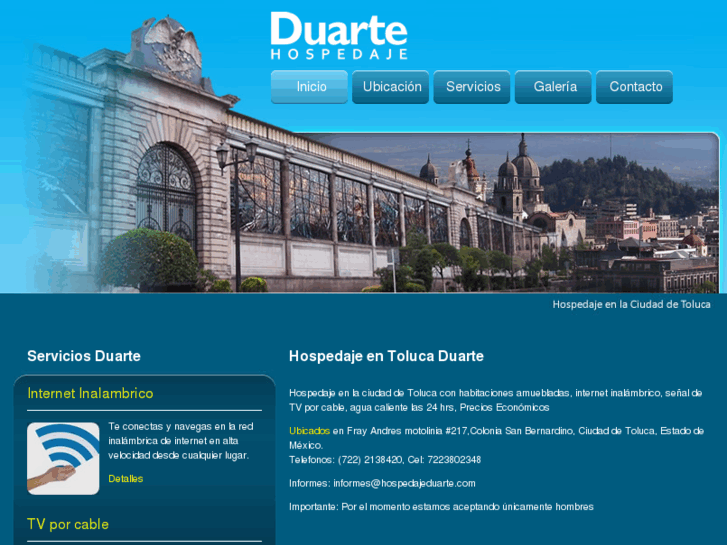 www.hospedajeduarte.com