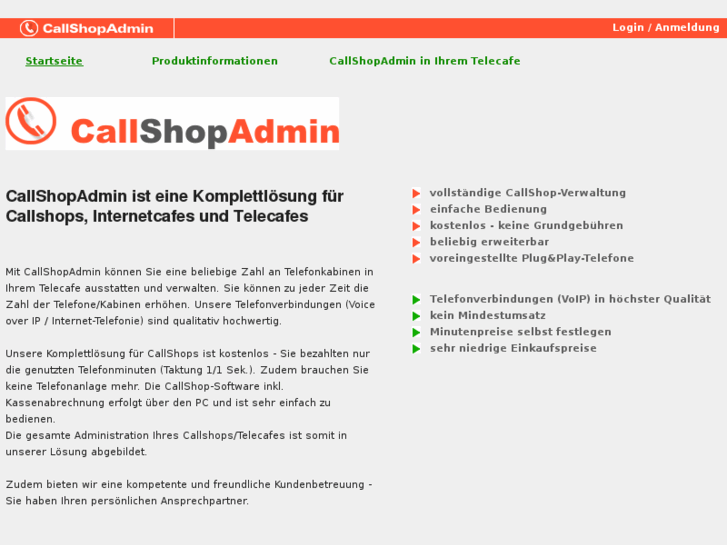 www.callshopadmin.com