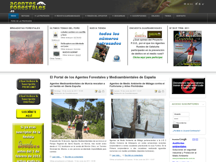 www.agentesforestales.es