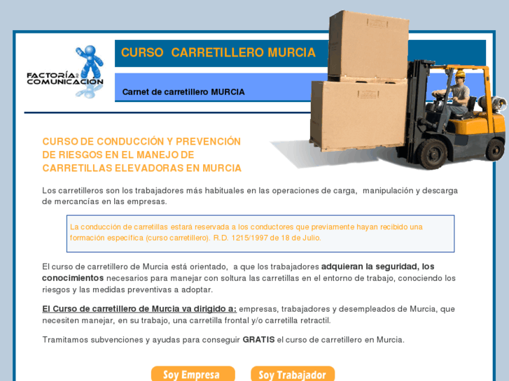 www.cursocarretilleromurcia.es
