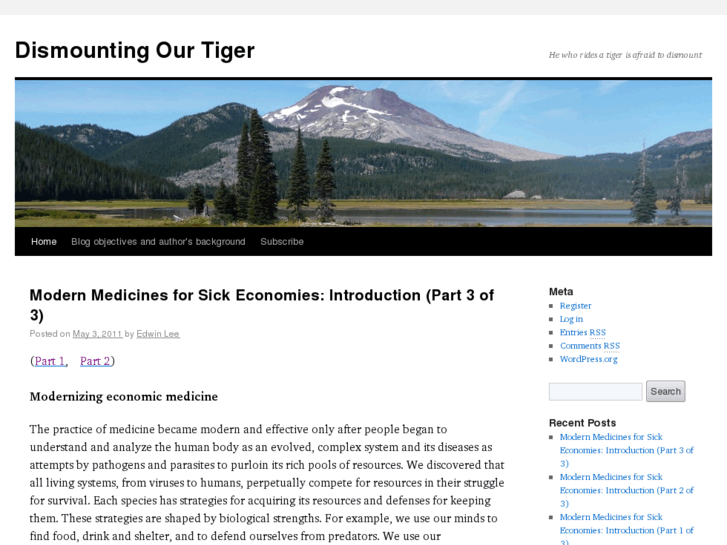 www.dismountingourtiger.com