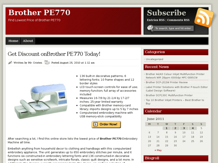 www.brotherpe770.net