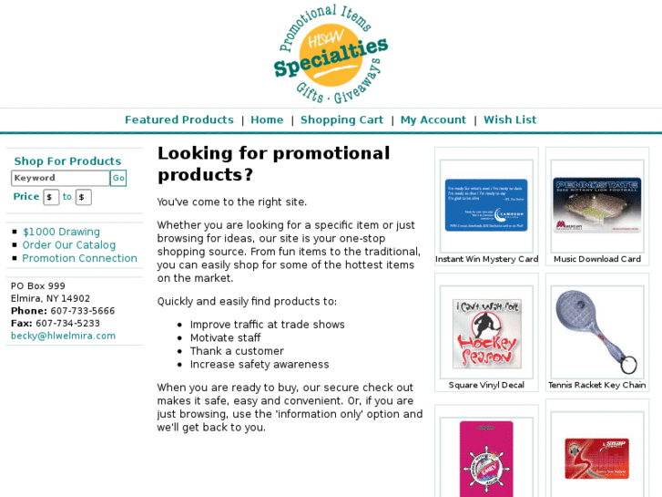 www.hlwspecialties.com
