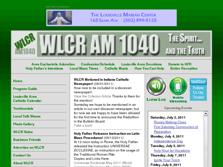 www.wlcr.net