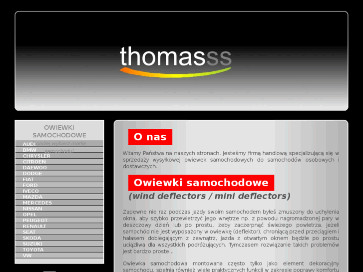 www.owiewkisamochodowe.pl