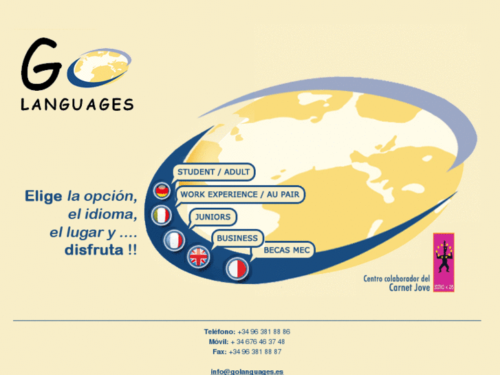 www.golanguages.es