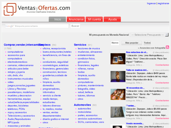 www.ventasyofertas.com