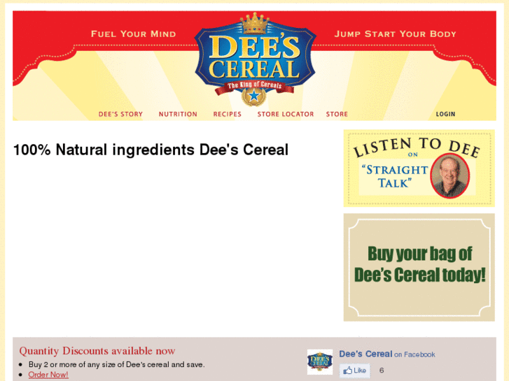 www.deescereal.com