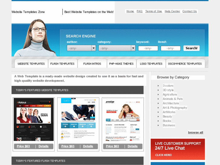 www.websitetemplateszone.com