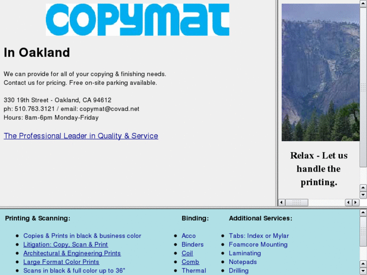 www.copymatoakland.com