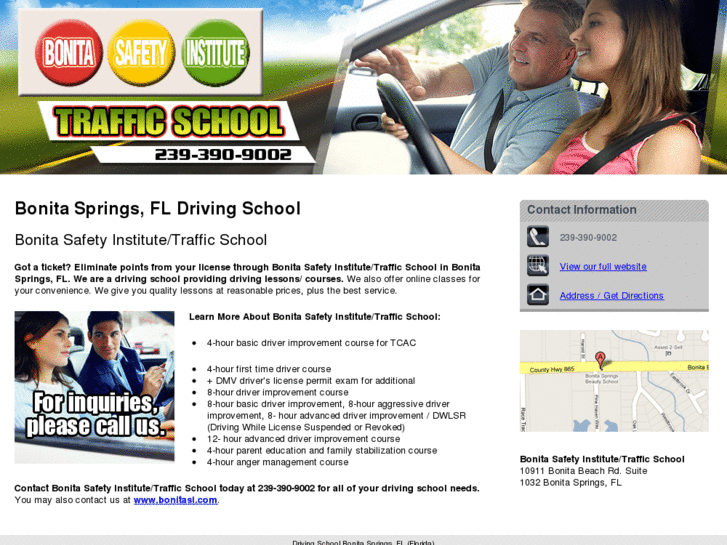 www.trafficschoolbonitasprings.com