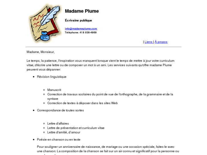 www.madameplume.com