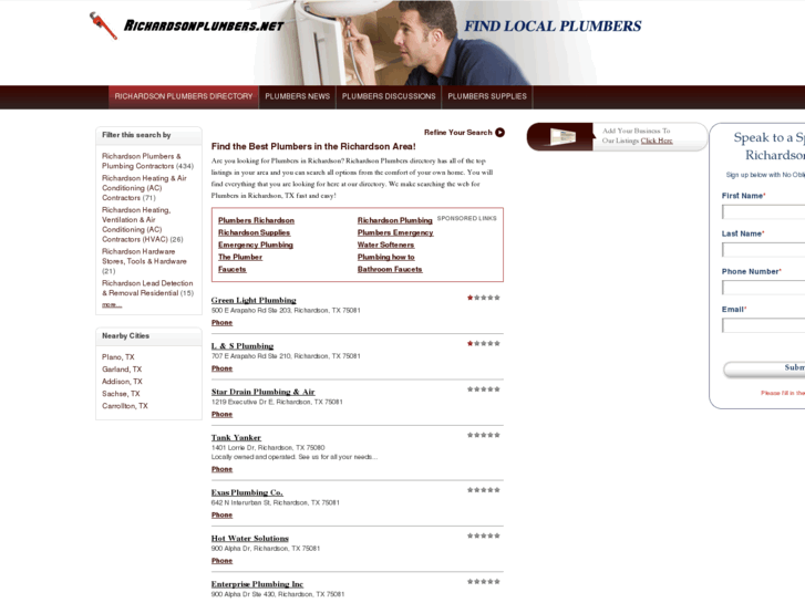 www.richardsonplumbers.net