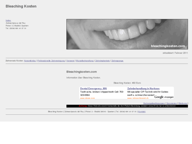 www.bleachingkosten.com
