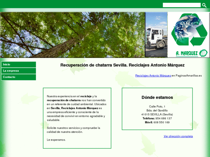 www.reciclajesantoniomarquez.com