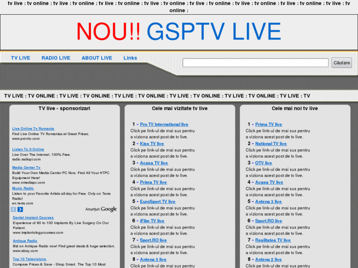 www.tv-live.ro