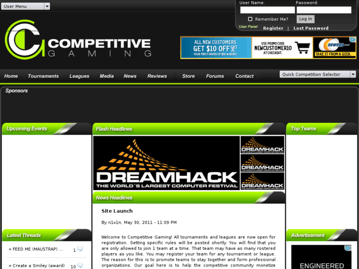 www.competitivegaming.org