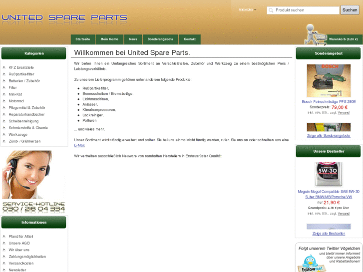 www.unitedspareparts.com