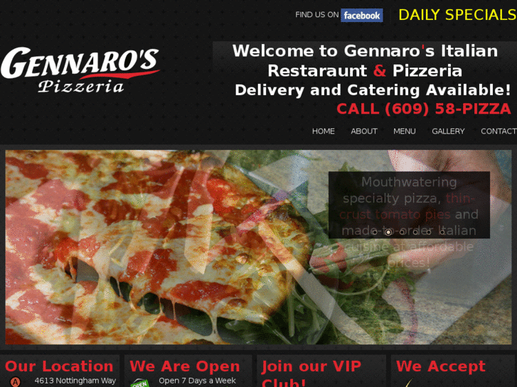 www.gennarospizzeria.com