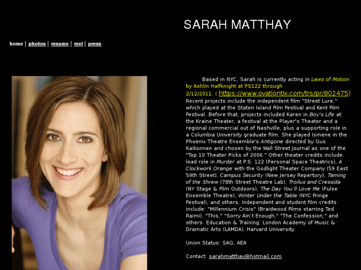 www.sarahmatthay.com