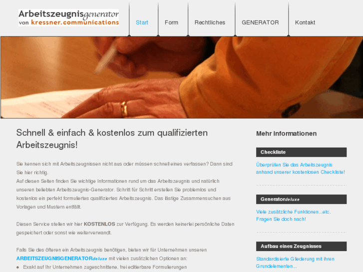 www.arbeitszeugnis-generator.com