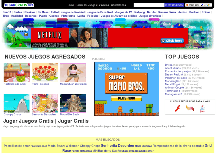 www.jugar-gratis.net