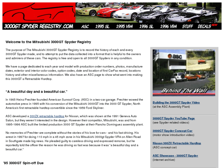 www.3000gtspyderregistry.com