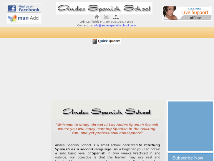 www.andesspanishschool.com