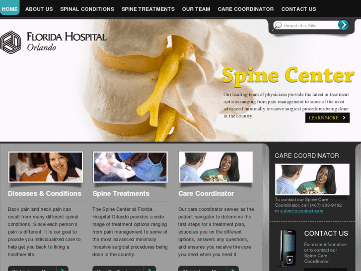 www.fhorlandospinecenter.com