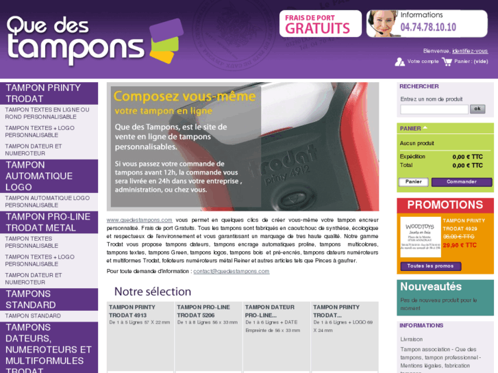 www.quedestampons.com