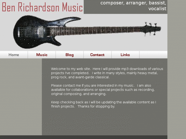 www.benrichardsonmusic.com