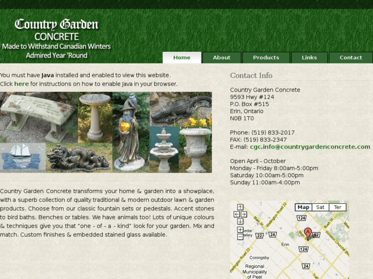 www.countrygardenconcrete.com