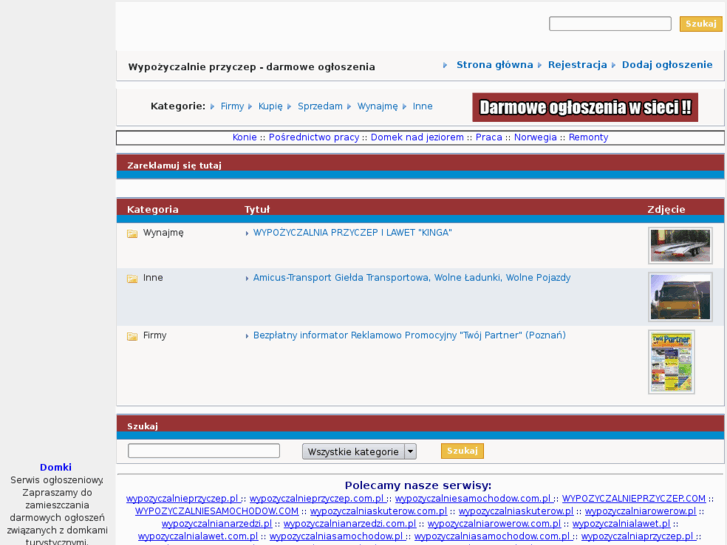 www.wypozyczalniaprzyczep.com