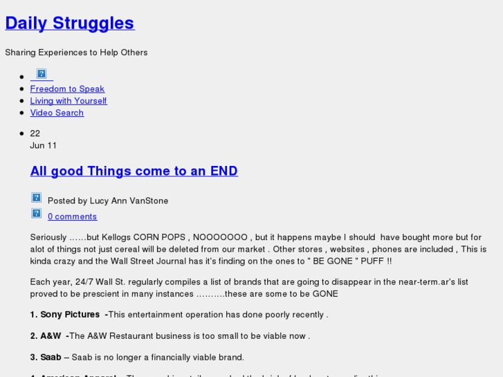 www.dailystruggles.org