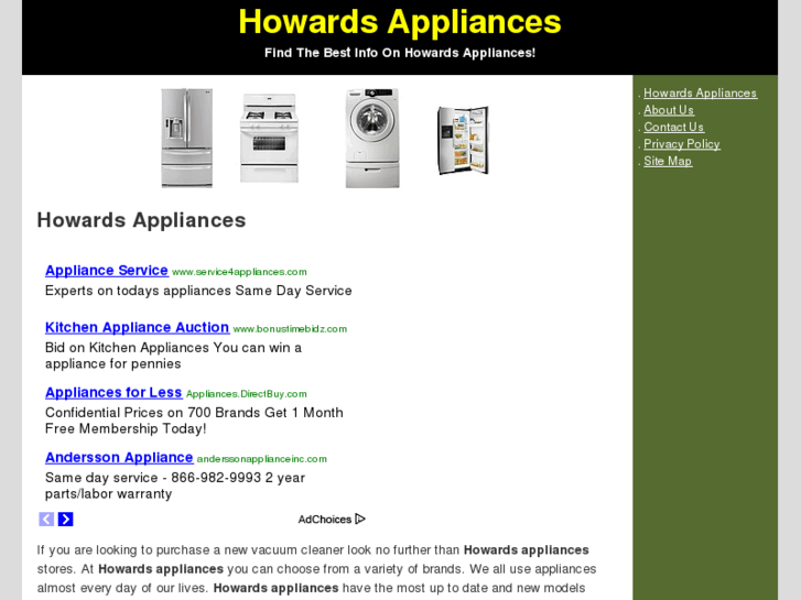 www.howardsappliances.org