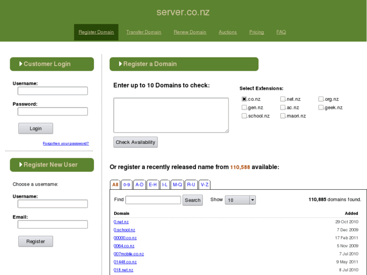 www.server.co.nz