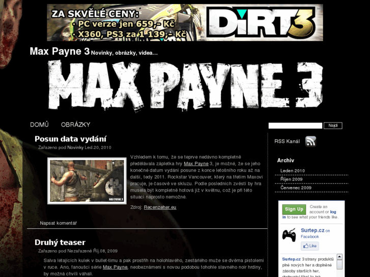 www.max-payne3.cz