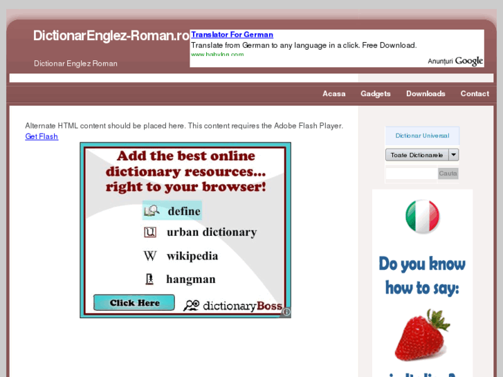 www.dictionarenglez-roman.ro