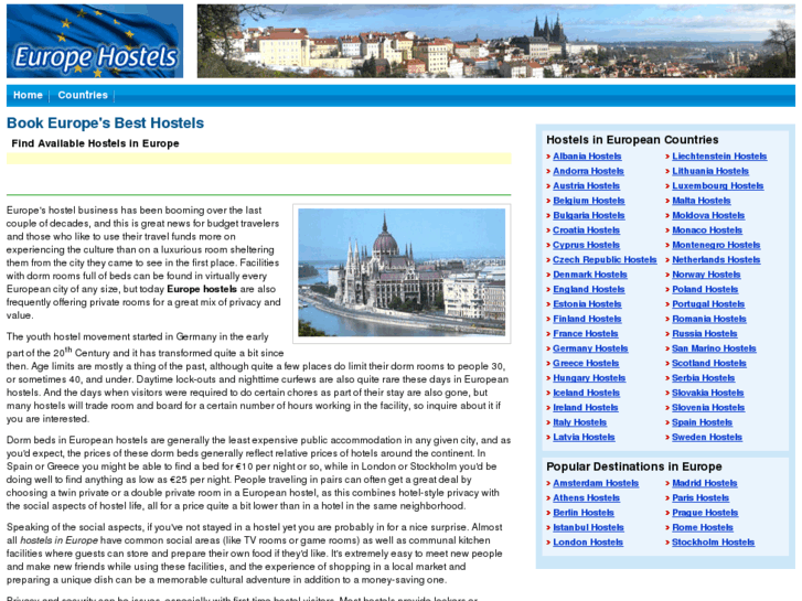 www.europehostels.com