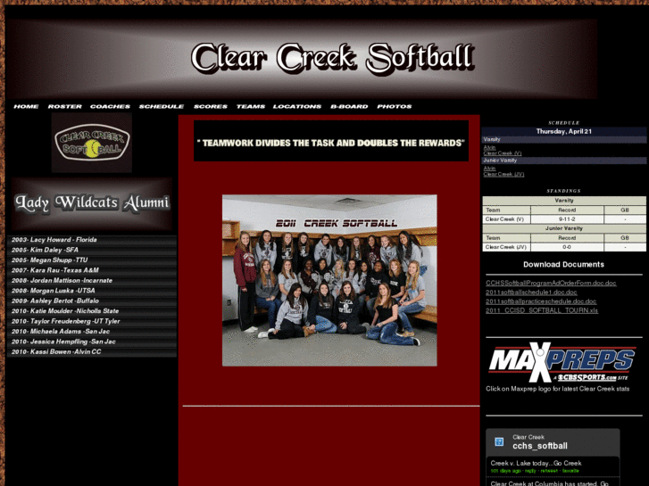 www.clearcreeksoftball.com