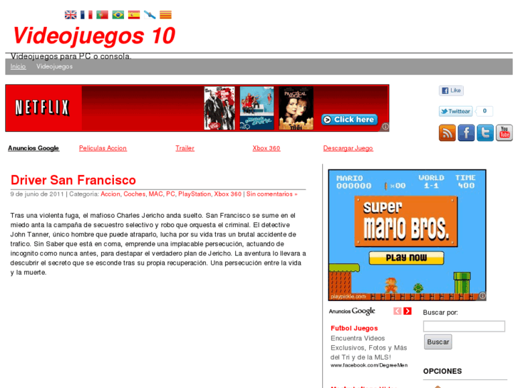 www.videojuegos10.net