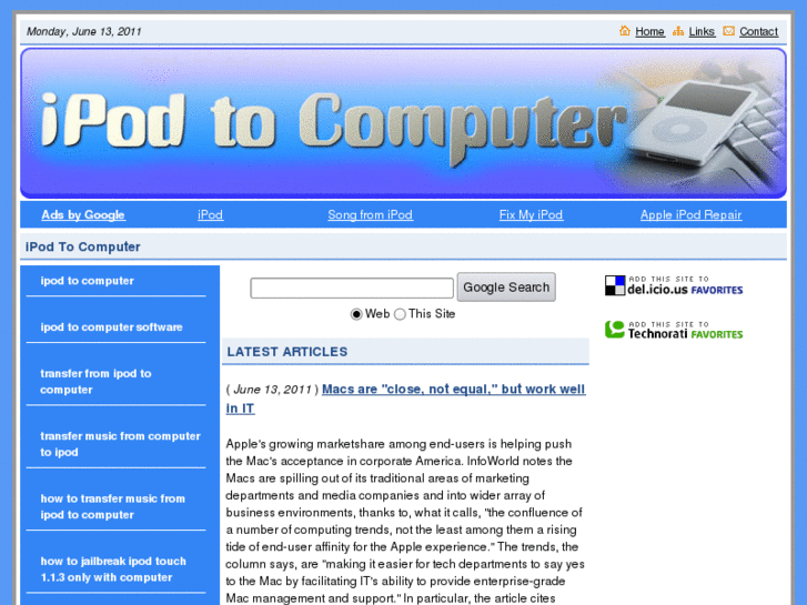 www.ipodtocomputer.com