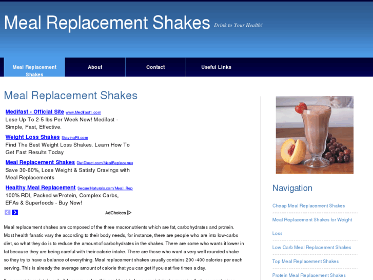 www.mealreplacementshakes.org