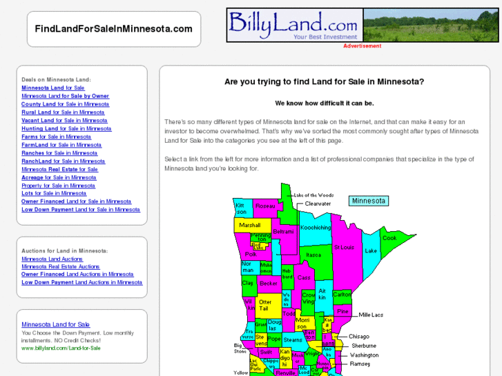 www.findlandforsaleinminnesota.com