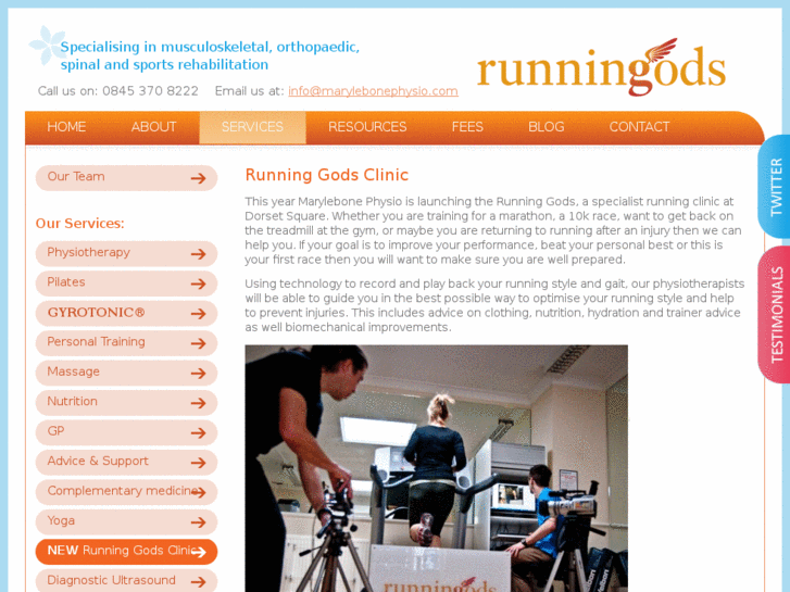 www.therunninggods.com